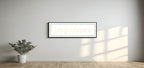 Lets Go Somewhere Panoramic Sign | Travel Wall Art Print
