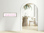 Love You So Much Panoramic Sign | Family Wall Art Print