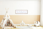 How Lucky Are We Panoramic Sign | Family Wall Art Print