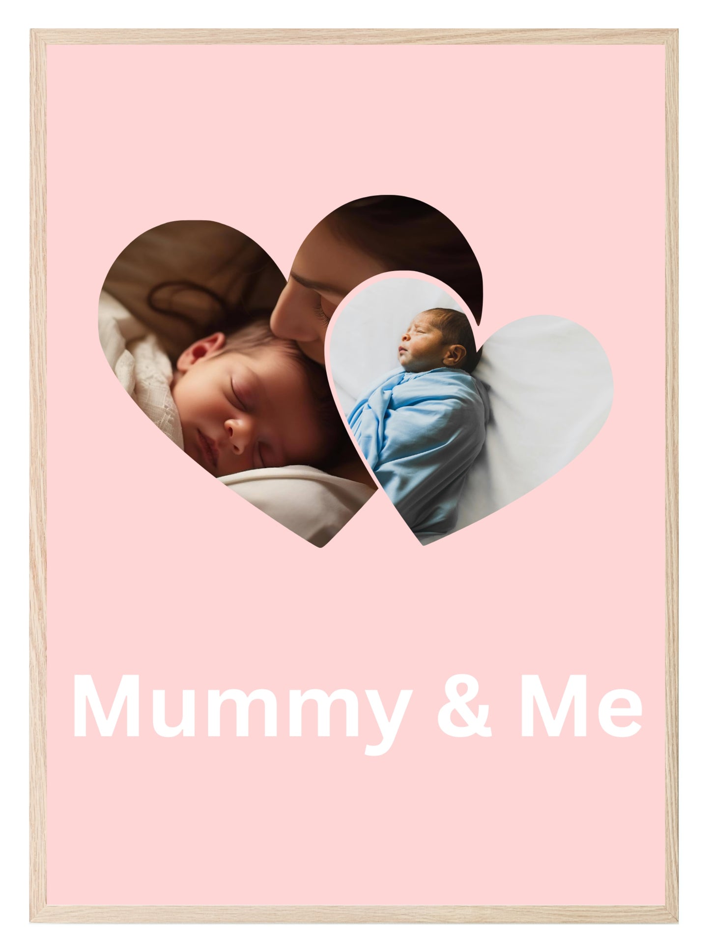 Mummy & Me Collage Photo Print
