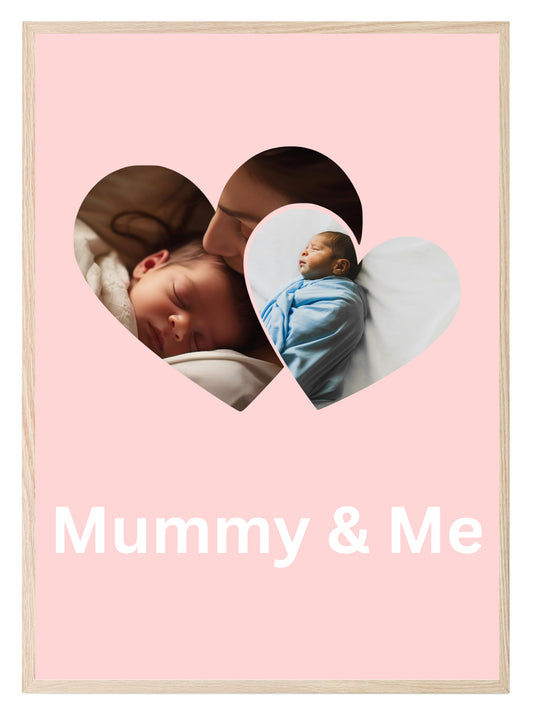 Mummy & Me Collage Photo Print