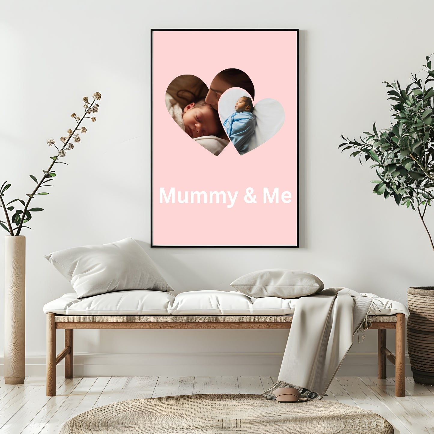 Mummy & Me Collage Photo Print
