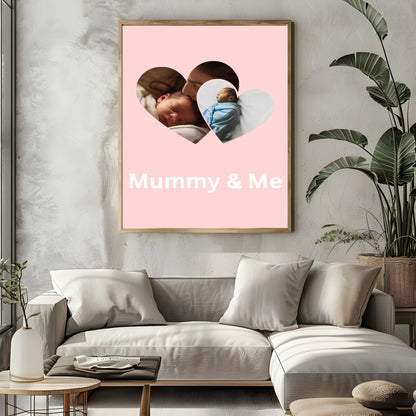 Mummy & Me Collage Photo Print