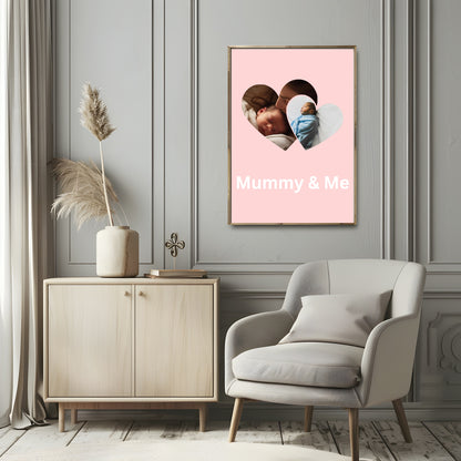 Mummy & Me Collage Photo Print