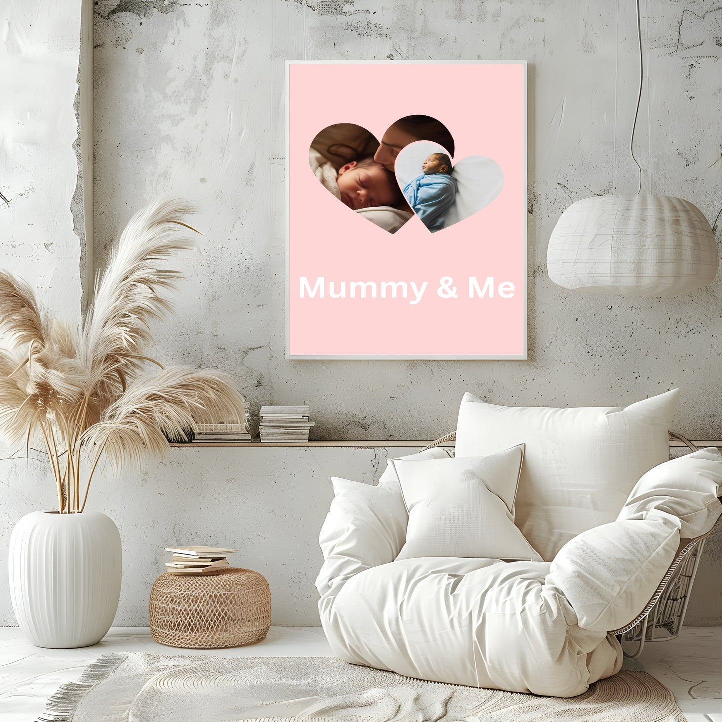 Mummy & Me Collage Photo Print