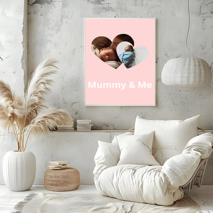 Mummy & Me Collage Photo Print