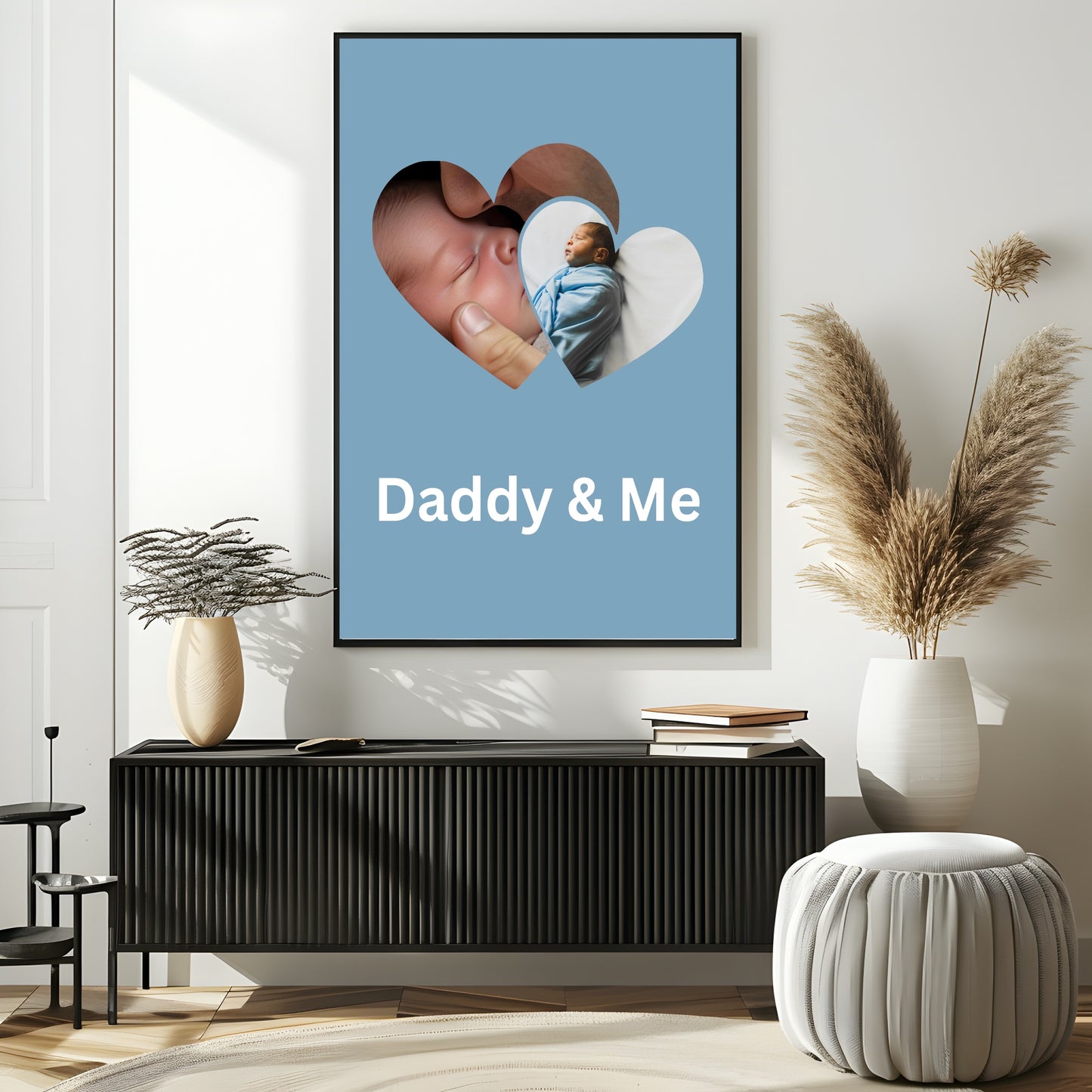 Daddy & Me Collage Photo Print