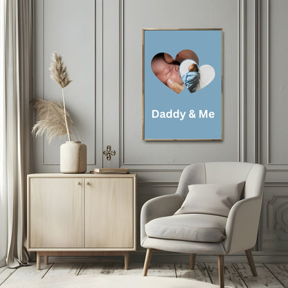 Daddy & Me Collage Photo Print