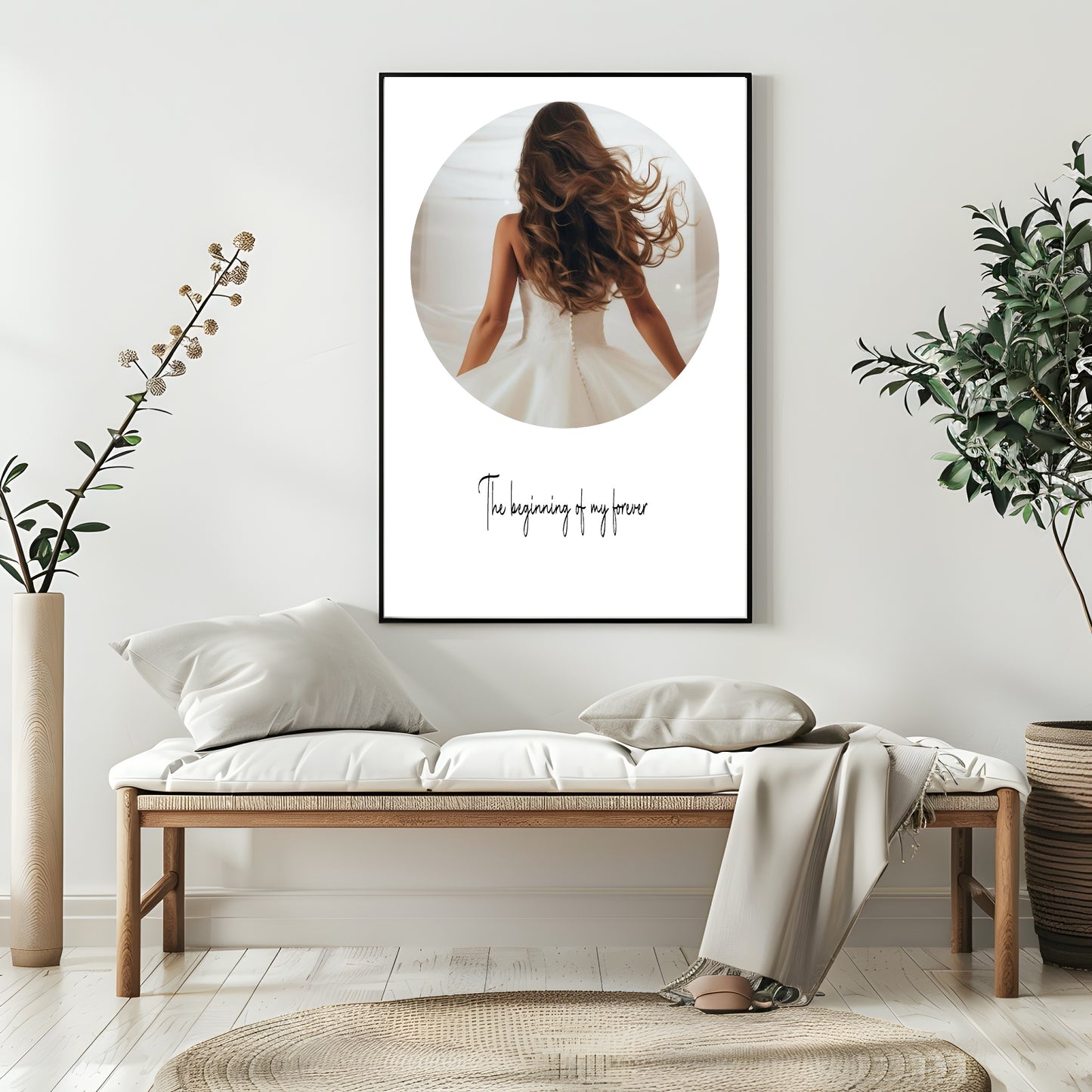 The Beginning Of My Forever Photo Print