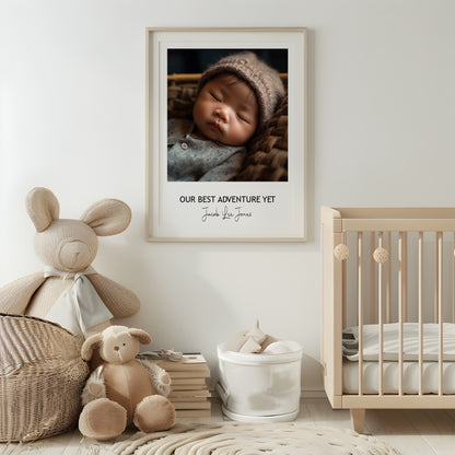 Personalised Our Best Adventure Yet Photo Print