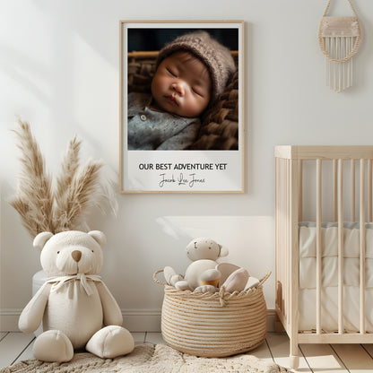 Personalised Our Best Adventure Yet Photo Print