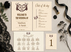 The Lovers Tarot Essential Wedding Signage Bundle | Beige