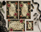 Gothic Floral Essentials Wedding Signage Bundle