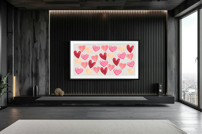 Frame TV Art | Hearts | Digital Download 4K High Resolution