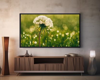 Dandelion | Spring Blooming | Frame TV Art | Digital Download 4K High Resolution