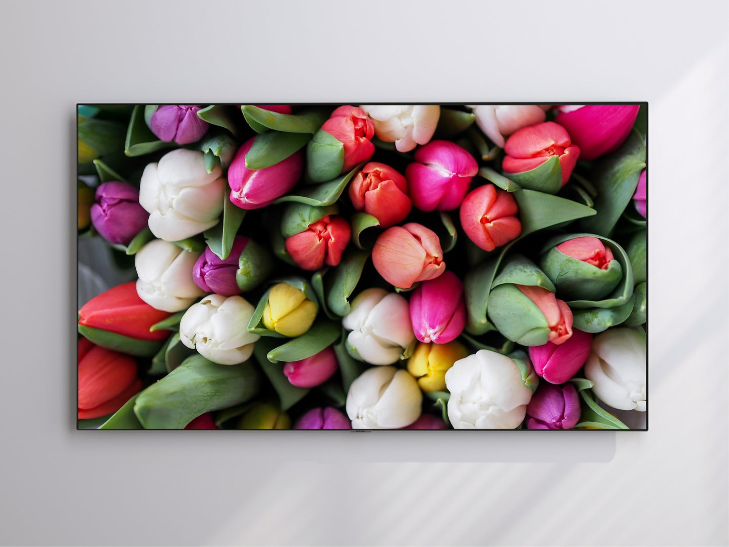 Bouquet Of Tulips | Spring Blooming | Frame TV Art | Digital Download 4K High Resolution