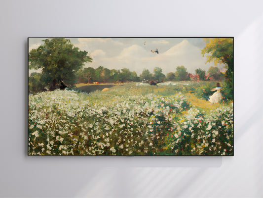 Spring Landscape | Winslow Homer Inspired Frame TV Art | Digital Download 4K High Resolution