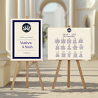 Celestial Swan Wedding Signage Bundle – welcome sign example, image 3