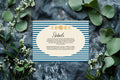 Blue Celestial Personalised Enclosure Cards | Pack of 10 | A6 or A5 – 22. Enclosure card 1