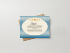 Blue Celestial Personalised Enclosure Cards | Pack of 10 | A6 or A5 – 22. Enclosure card 2