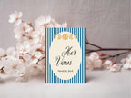 Blue Celestial Wedding Vow Books | Set of 2 – 23. Vow Books 2