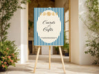 Blue Celestial Wedding Cards & Gifts Sign – 9. Cards & gifts