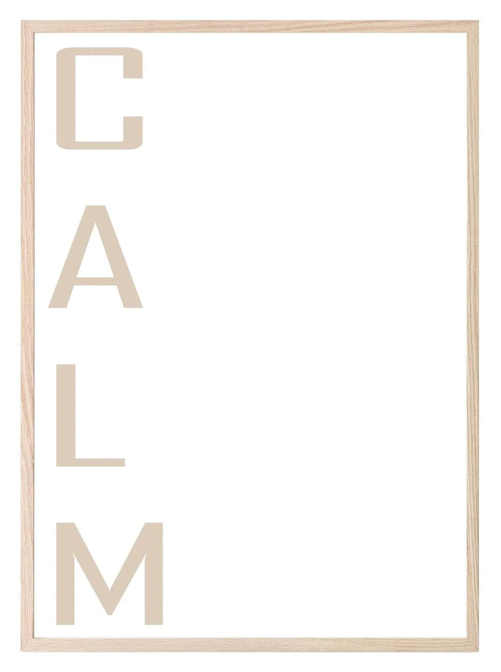 Calm Print | Mindfulness Bathroom & Bedroom Wall Art | Customisable - Larosier Prints