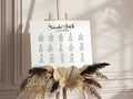 Daisy Wedding Seating Plan — main product image