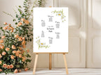 Daisy Wedding Seating Plan — additional Daisy mock-up