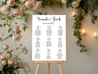 Daisy Wedding Seating Plan — additional Daisy mock-up