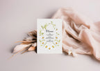Daisy Wedding Menu Sign — additional Daisy mock-up