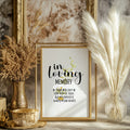 Daisy Wedding In Loving Memory Sign — main product image