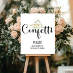 Daisy Wedding Confetti Sign — additional Daisy mock-up