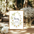 Daisy Wedding Favours Sign — main product image