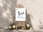 Daisy Wedding Thank You Sign — main product image