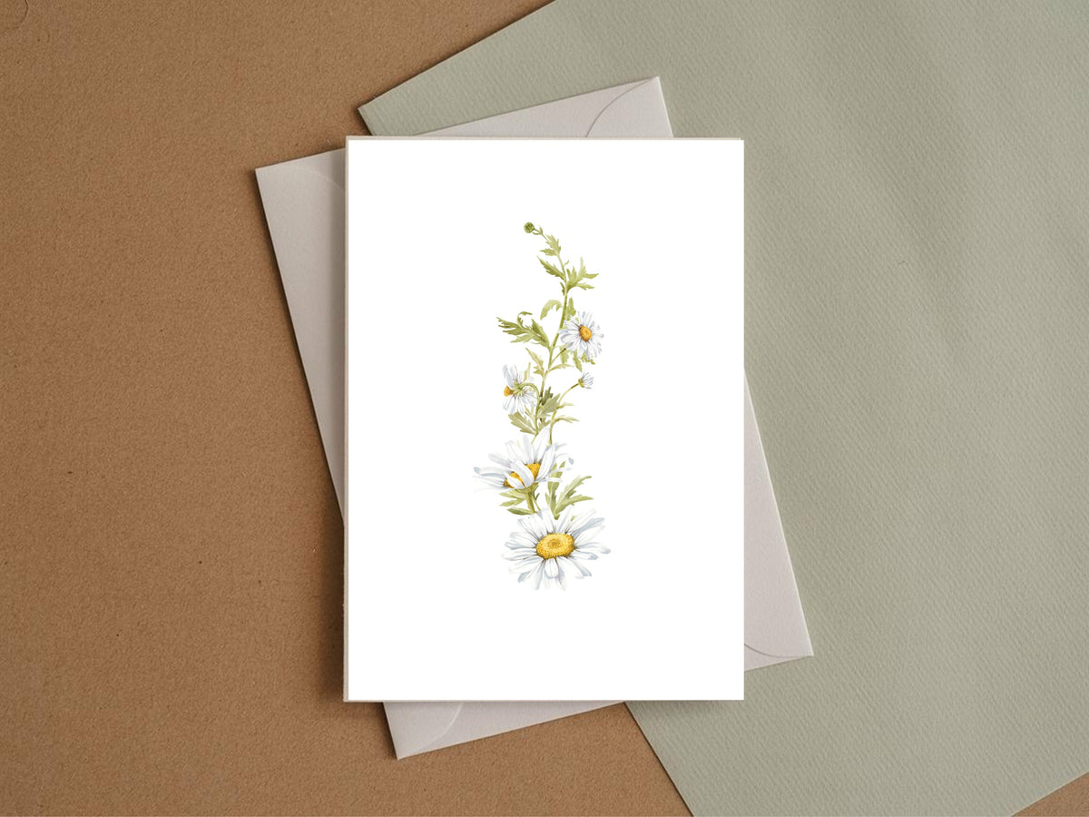Daisy Wedding Save the Date Cards | Pack of 10 — additional Daisy mock-up
