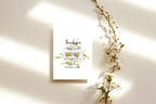 Daisy Wedding Thank You Cards | Pack of 10 — additional Daisy mock-up