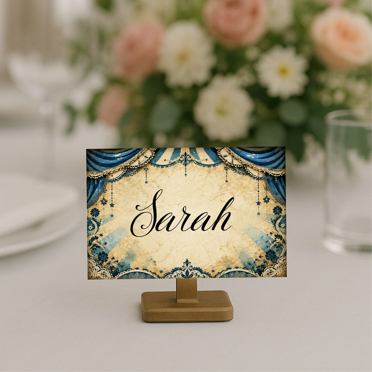 Gothic Circus Wedding Place Cards | Sets of 10 to 100 — alternative product mock-up