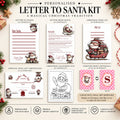 Personalised Letter to Santa Kit | Santa Christmas Activity Pack
