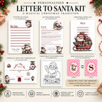 Personalised Letter to Santa Kit | Santa Christmas Activity Pack