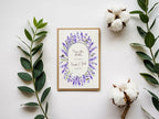 Lavender Floral Wedding Save the Date Cards | Pack of 10