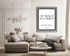 Personalised Coordinates Print | New Home Wall Art - Larosier Prints