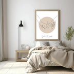 Personalised Holding Hands Print | Family & Love | Romantic Wall Art - Larosier Prints