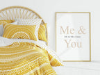 Personalised Me & You Print | Couple Wall Art - Larosier Prints