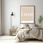 Personalised So In Love Print | Family & Love | Romantic Wall Art - Larosier Prints
