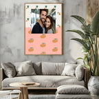 Personalised Autumnal Pumpkin Photo Print - Larosier Prints