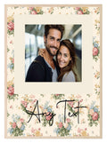 Personalised Floral Photo Print - Larosier Prints