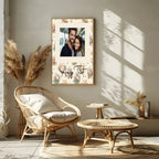 Personalised Floral Photo Print - Larosier Prints