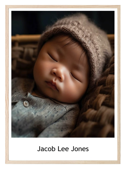 Personalised Named Photo Print