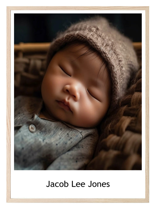 Personalised Named Photo Print